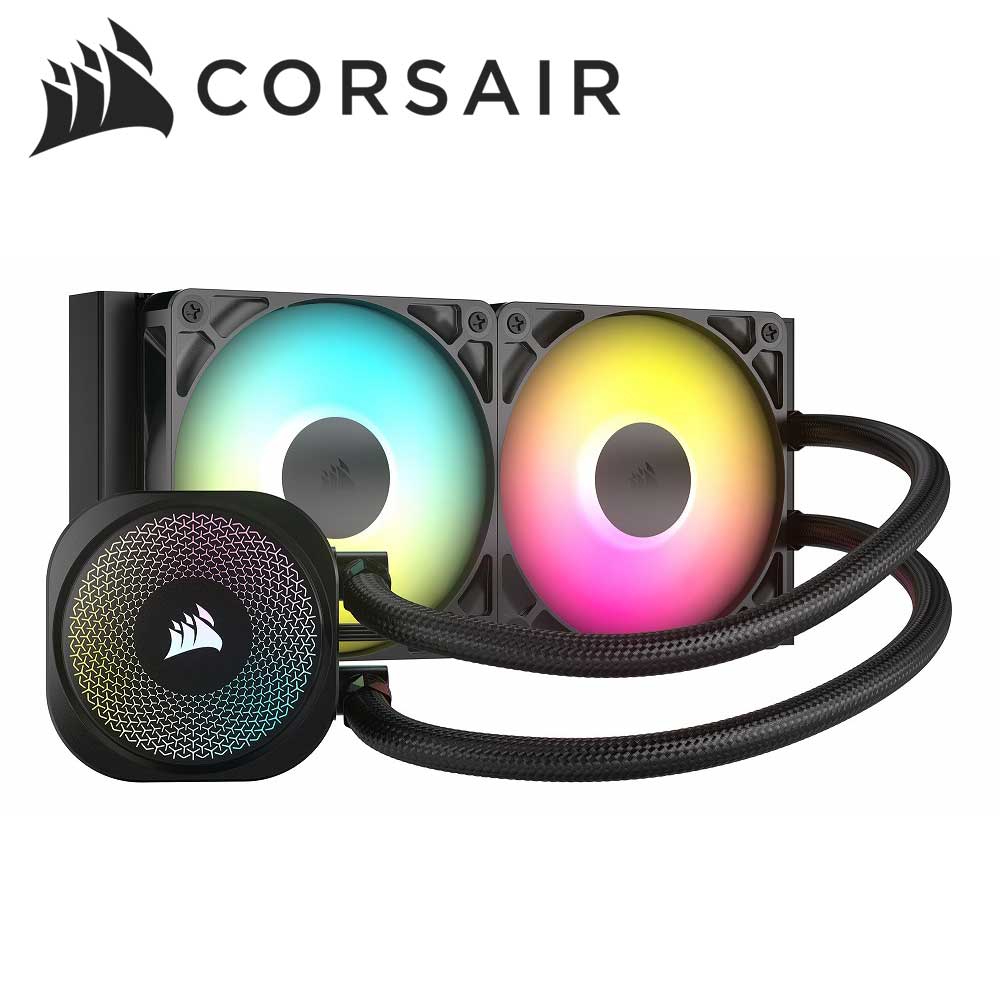 CORSAIR｜コルセア 水冷一体型CPUクーラー NAUTILUS 240 RS ARGB（ブラック） CW-9060092-WW