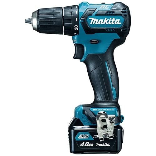 マキタ 10.8V 充電式ドライバドリル 32N・m (バッテリBL1040B(4.0Ah)×2本・充電器DC10SA付き) DF332DSMX makita