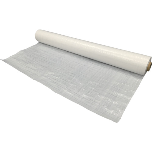 トラスコ中山 軽量汎用養生シートロール(ホワイト)#1000 1.8m×100m TSUL-1810W トラスコ中山