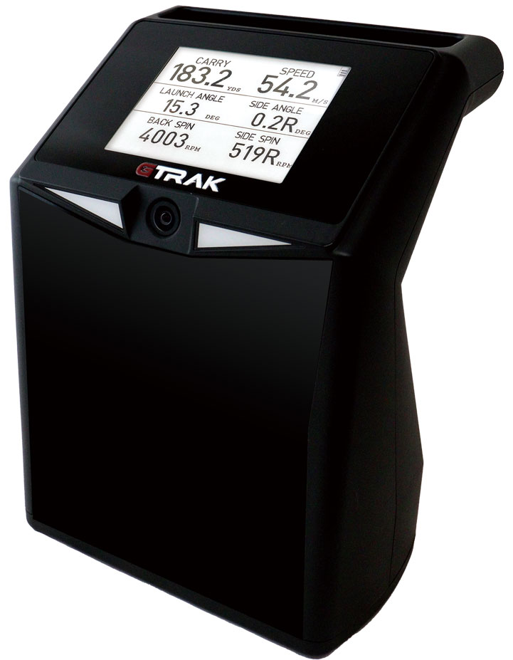GTRAK ゴルフ用 弾道位置づける器 GTRAK 移動性版（黒いこと） GTRAKBK