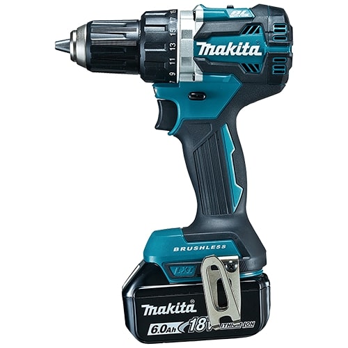 マキタ 18V 充電式ドライバドリル 60N・m (バッテリBL1860B(6.0Ah)×2本・充電器DC18RF付き) DF484DRGX makita