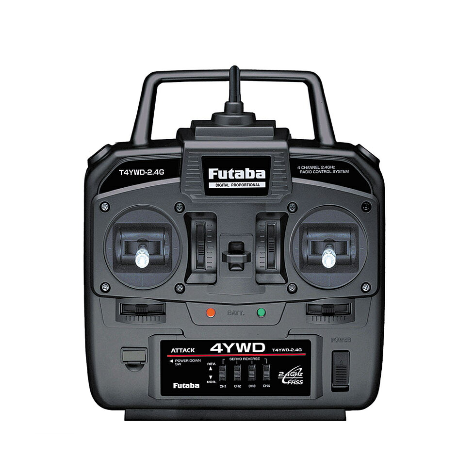 フタバ ATTACK 4YWD（4-CHANNEL SYSTEMS） S-U300×2付+MC331CR付【035777】 プロポセット