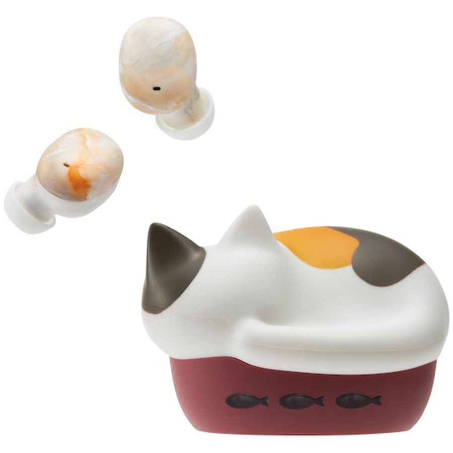 ラディウス 完膚なきまで無線電話 Bluetoothイヤ電話機（ミケ） HP-C28BTM radius NEKO
