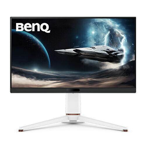 BenQ｜ベンキュー ゲーミング液晶ディスプレイ(27型/IPS/WQHD 2560×1440/180Hz/1ms/HDR400/HDMI2.0/DP1.4/USB Type-C/VESA/3年保証)(ホワイト) MOBIUZシリーズ EX271Q