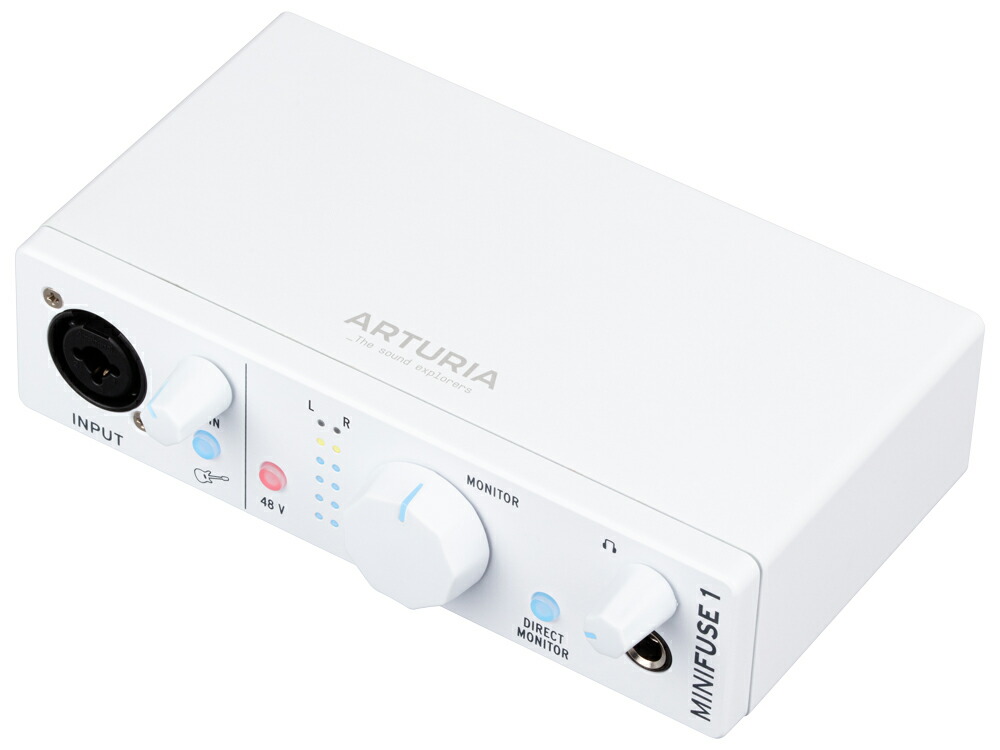 アートリア USBオーディオインターフェイス（ホワイト） MINIFUSE 1-WHITE ARTURIA MiniFuse 1