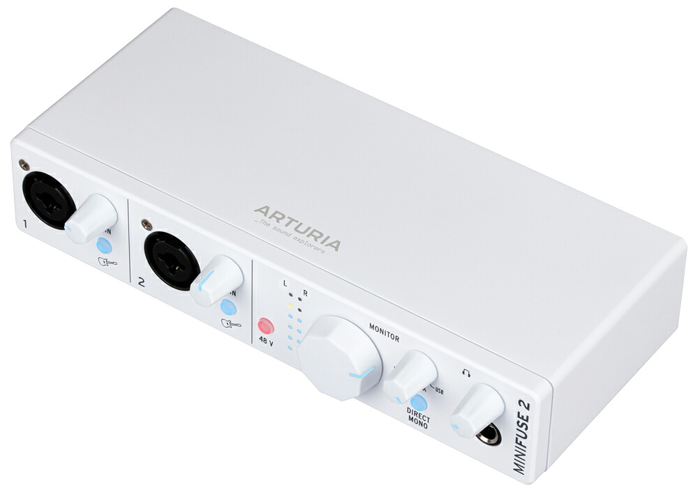アートリア USBオーディオインターフェイス（ホワイト） MINIFUSE 2-WHITE ARTURIA MiniFuse 2