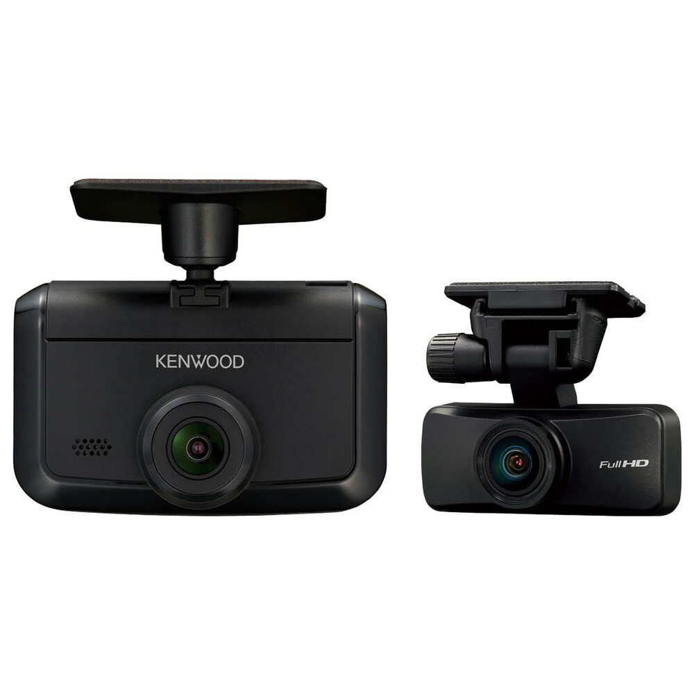 ケンウッド 前後撮影対応 2カメラドライブレコーダー DRV-G50W KENWOOD　リアレコ