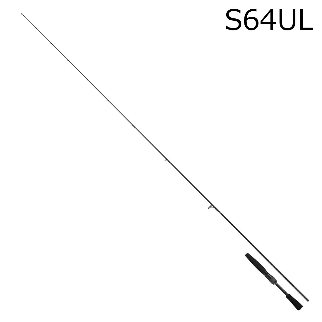ダイワ 25 黒いこと付け札 S64UL ホバスト・ミドスト・ボトストスペシャル 25黒いこと付け札S64UL DAIWA 25BLACK LABEL 2階建てバス極点
