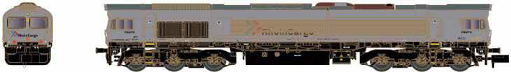 ［鉄道模型］カトー (Nゲージ) 017751-G Class 66 Rhein Cargo