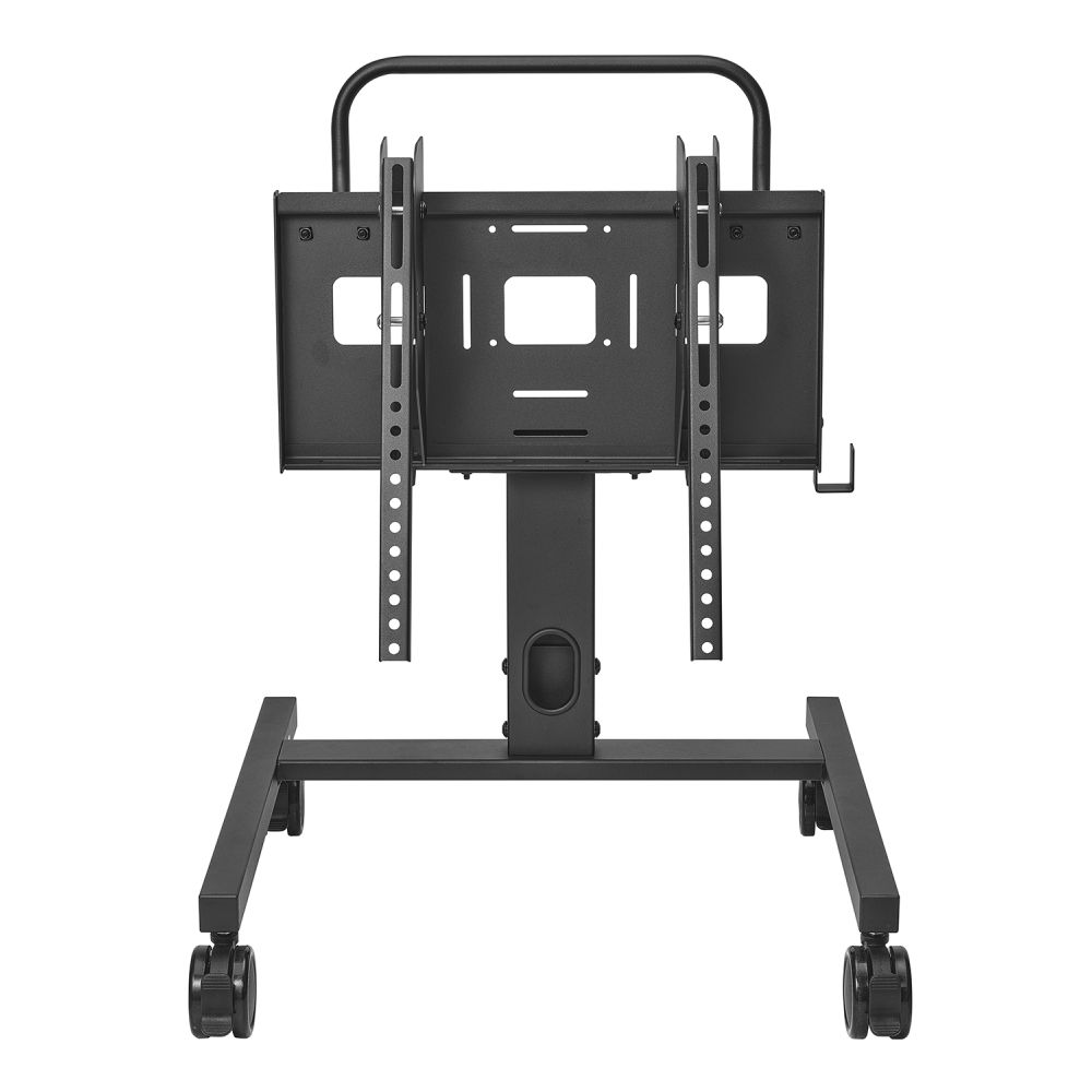 I/O資料 ～55型見せびらかす 移し替える式ローディスプレイスタンド 耐荷重最大限度20kg/1面青写真 （黒いこと） DA-LS1 DA-LS1つづき物