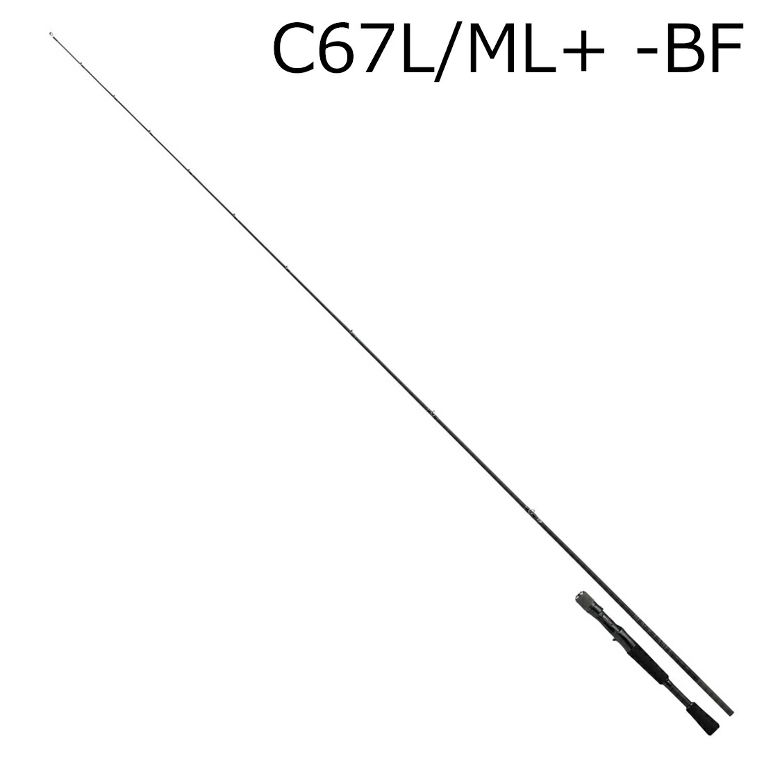 ダイワ 25 黒いこと付け札 C67L/ML+ -BF ビッグレイク相応うベイトフィネス 25黒いこと付け札C67L/ML+ -BF DAIWA 25BLACK LABEL 2階建てバス極点