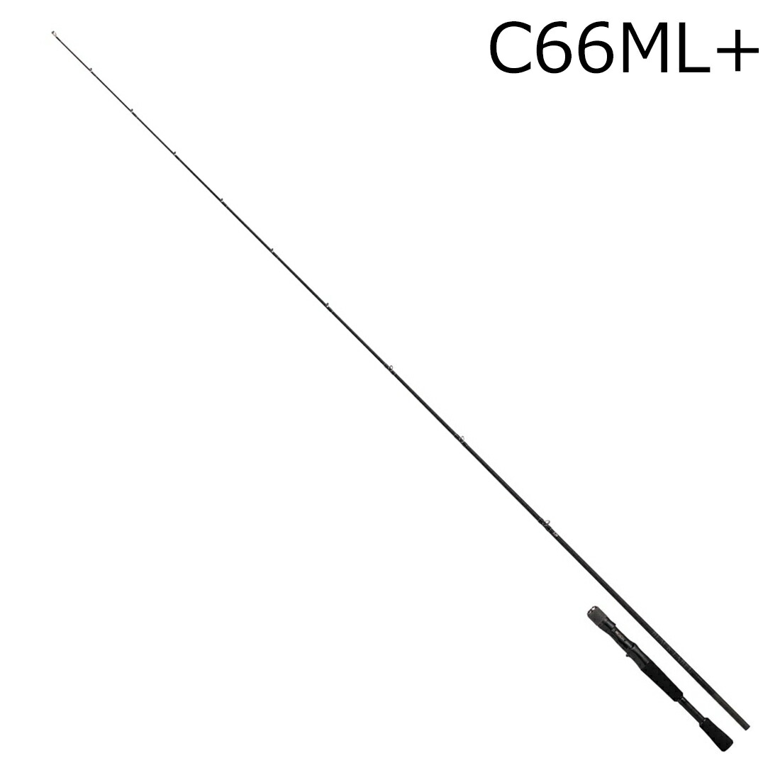 ダイワ 25 ブラックレーベル C66ML+ ハードベイトバーサタイル 25ブラックレーベルC66ML+ DAIWA 25BLACK LABEL バスロッド