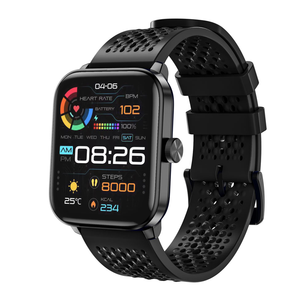 かっこ良いR 【国内置き目品】SMART R スマートウォッチ  F19ブラツク [F19ブラツク]【返品カテゴリー化B】