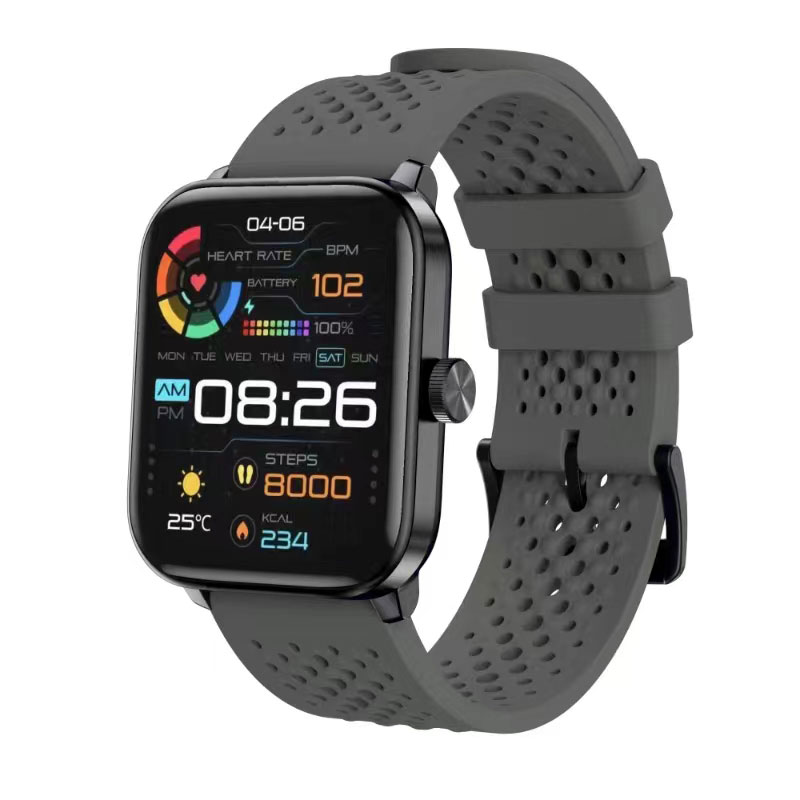 かっこ良いR 【国内置き目品】SMART R スマートウォッチ  F19グレ- [F19グレ]【返品カテゴリー化B】