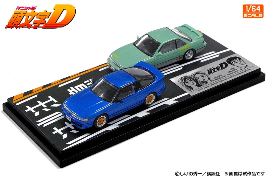 ミニカーセット＆ラジカン コレクション 計4点 1/64 頭文字D セットVol.11 末次トオルロードスター(NA6CE