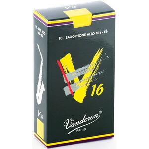 バンドーレン アルトサクソフォンリード(V16・3）10枚入り SR703 Vandoren　V16