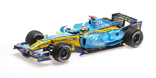 ミニチャンプス 1/18 ルノー F1 チーム R26 フェルナンド･アロンソ ブラジルGP 2006 ワールドチャンピオン【117061801】 ミニカー