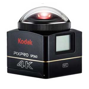 コダック アクションカメラ「SP360 4K」 SP360-4K Kodak PIXPRO SP360 4K