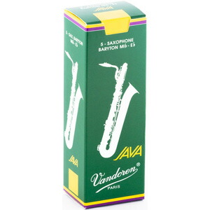 バンドーレン バリトンサクソフォンリード(JAVA・3）5枚入り SR343 Vandoren