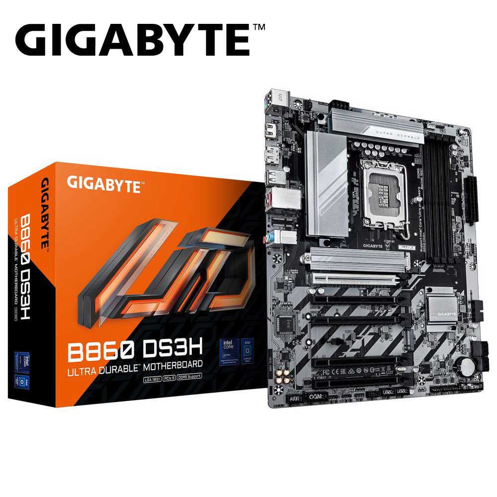 GIGABYTE｜ギガ働き口 GIGABYTE B860 DS3H 母ちゃんゲーム盤 Intel Core Ultra 200S（LGA1851）相応う B860DS3H