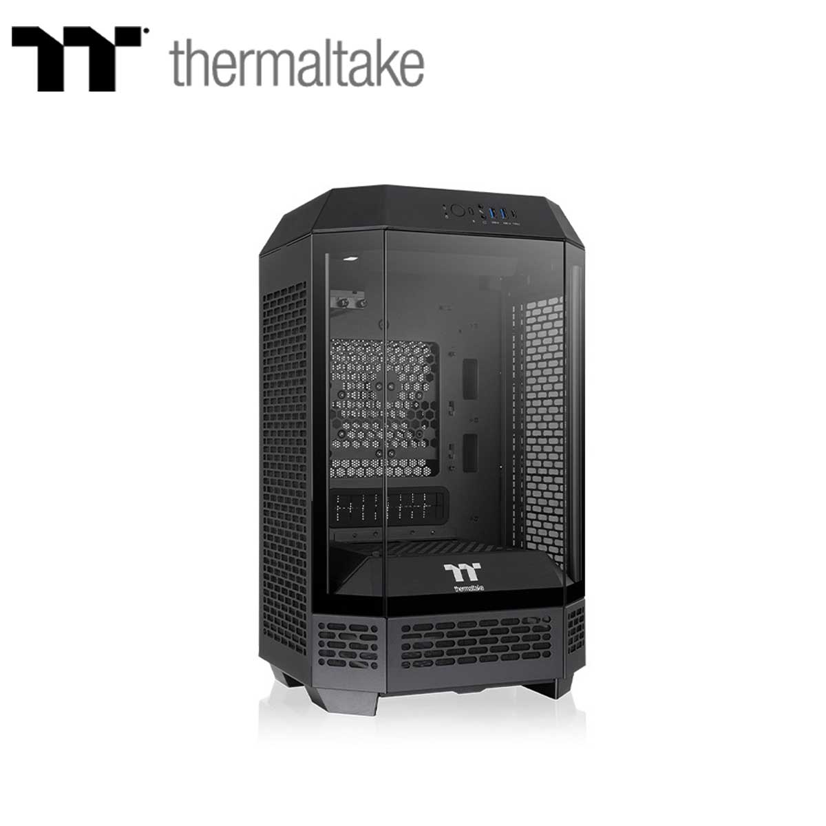 Thermaltake｜サーマルテイク ミニタワー型PCケース The Tower 250 （ブラック） CA-1Z9-00S1WN-00｜Joshin web 家電とPCの大型専門店