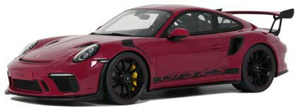 GTスピリット 1/18 ポルシェ 911(991.2) GT3 RS 2019 (ピンク)【GTS911】 ミニカー