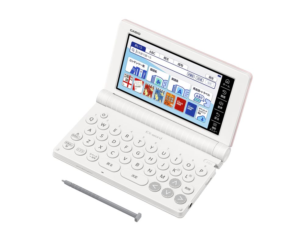 カシオ 陰電子字引き エクスワード 中学生真似形（サクラ色） 【2025年春真似形】CASIO EX-word XD-SA3900-PK