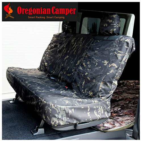 オレゴニアンキャンパー ビークルシートジャケット REAR カーシートカバー アウトドア（ブラックカモ） TRU-OCB2422BC Oregonian Camper