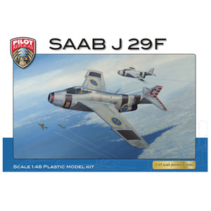 パイロットレプリカ 【再生産】1/48 サーブ J 29F 戦闘機 【PLR48A002】 プラモデル 7,504円