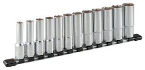 TONE ディープソケットセット(6角・ホルダー付)12点 差込角12.7mm HSL412|Joshin web 家電とPCの大型専門店