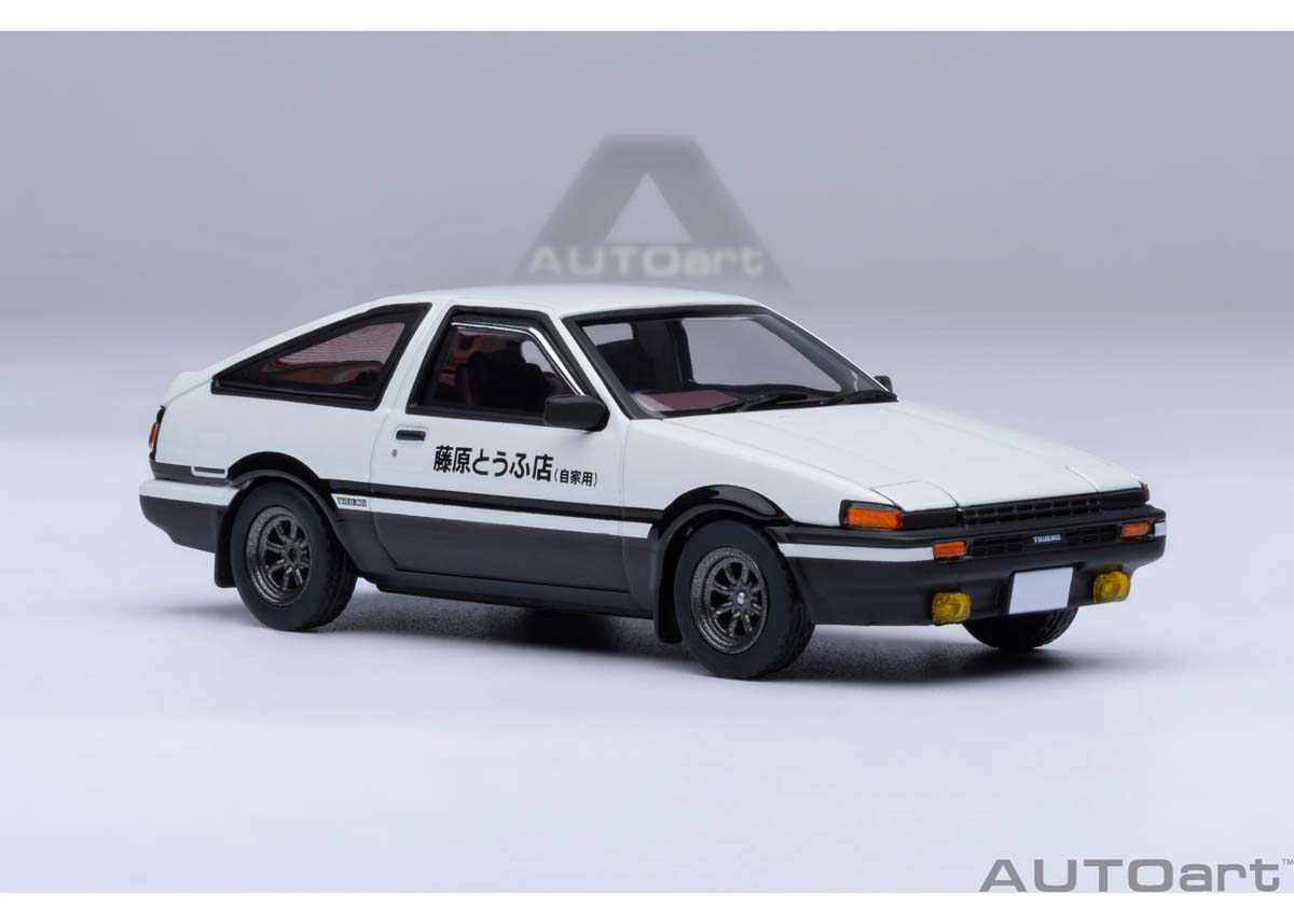 頭文字D 限定　AE86 スプリンタートレノ AUTOart 1/64 トヨタ スプリンター トレノ (AE86) 『頭文字 D