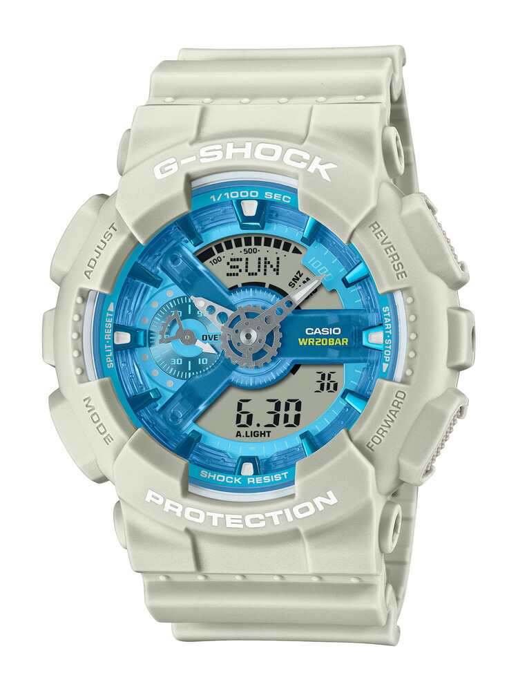 カシオ 【国内置き目品】G-SHOCK（ジーショック） OASIS OF DAY AND NIGHT 石英 メンズ印字機 GA-110AS-5AJF [GA110AS5AJF]【返品カテゴリー化A】