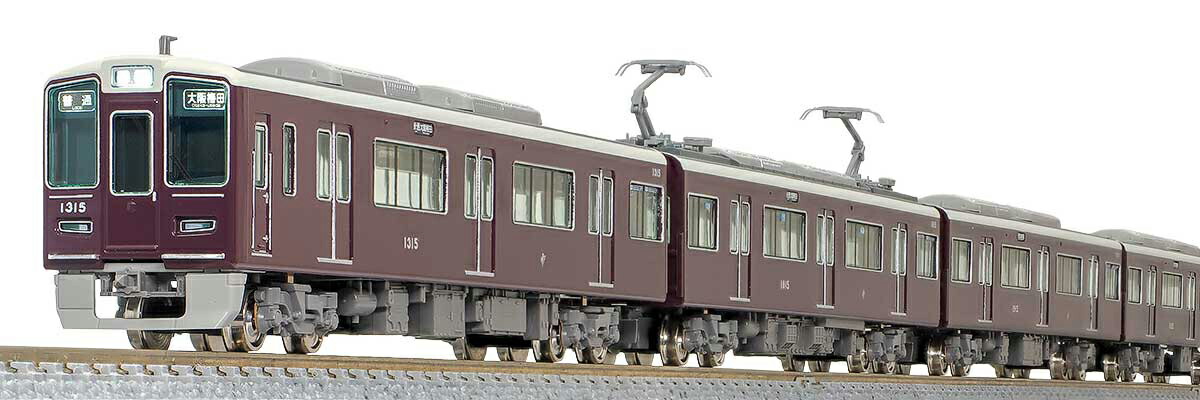 ［鉄道模型］グリーンマックス (Nゲージ) 32028 阪急1300系（車番選択式）8両編成セット（動力付き）