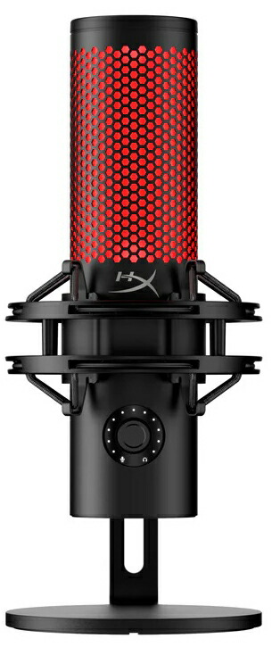 HyperX（ハイパーエックス） QuadCast 2 コンデンサーマイク USB ゲーミングマイク（ブラック） 872V1AA