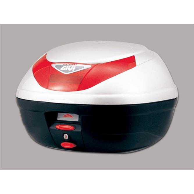 GIVI GIVI 【E350B906】モノロックケース（パールホワイト塗装[35L]） 68041 type E350 FLOW