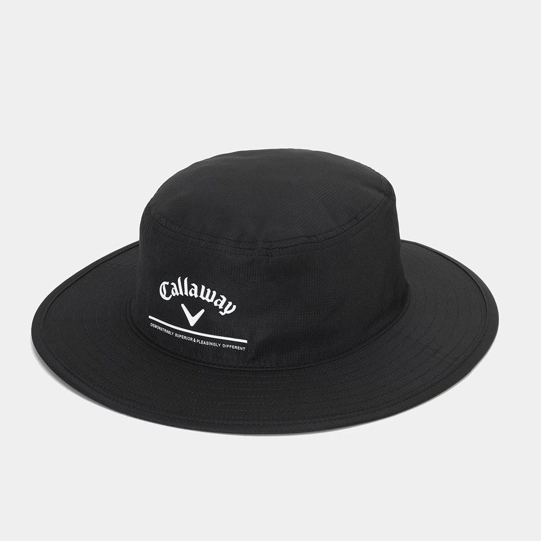 キャロウェイ メンズ ベーシック UVハット(ブラック・サイズ：フリー) C25990112-1010 Callaway　BASIC UV HAT 25 JM ゴルフ