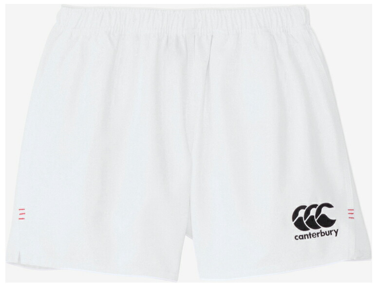 カンタベリー メンズ　ラグビーショーツ/ロング（ホワイト・サイズ：5L） CCC-RG24512B-10-5L CANTERBURY