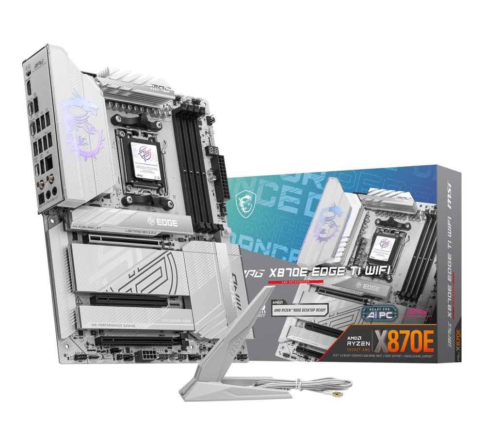 MSI｜エムエスアイ MSI MPG X870E EDGE TI WIFI マザーボード X870EEDGETIWIFI画像