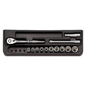KTC(京都機械工具) 6.3sq.ソケットレンチセット[13点] TB210 KTC｜Joshin web 家電とPCの大型専門店