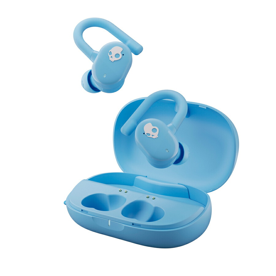 スカルキャンディ 完全ワイヤレスBluetoothイヤホン(Preppy Blue) S2PPW-S795 Skullcandy PUSH PLAY ACTIVE