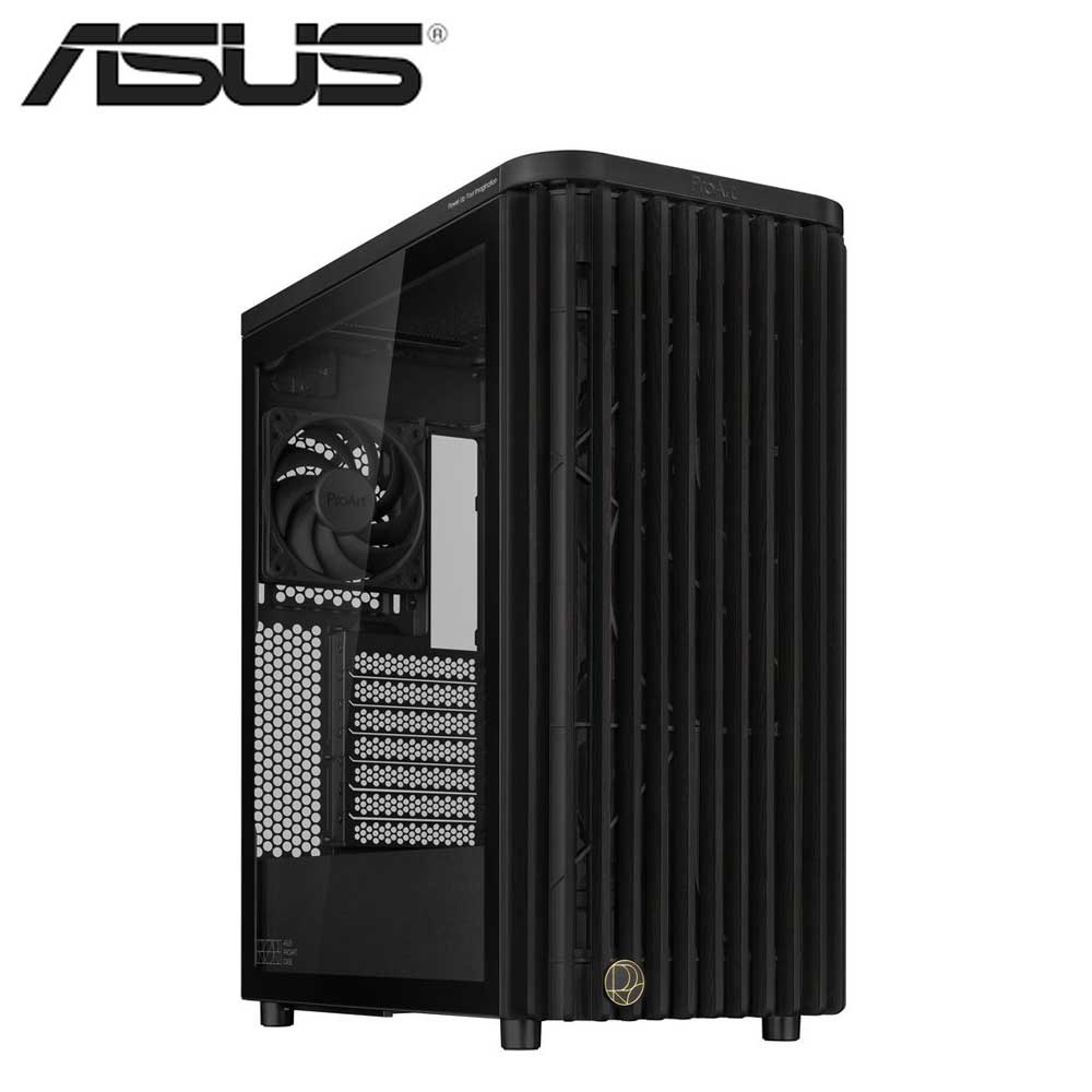 ASUS｜エイスース ミドルタワー型 PCケース ProArt PA401 Wood Edition - Tempered Glass Panel/ATX（ブラック） PA401 WOOD TG BK PROARTPA401WOODBKTG｜Joshin web 家電とPCの大型専門店