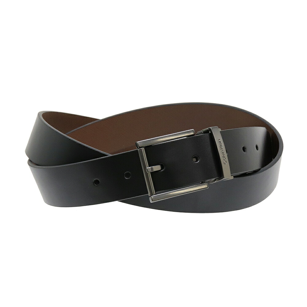 カルバン・クライン リバーシブルベルト Reversible Belt（Black / Brown） 11CK010024 Calvin Klein