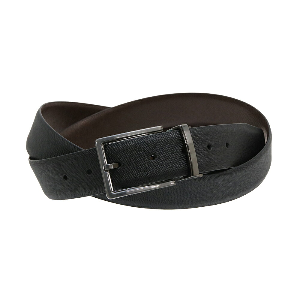 カルバン・クライン リバーシブルベルト Reversible Belt（Black / Dark Brown） 11CK010027 Calvin Klein