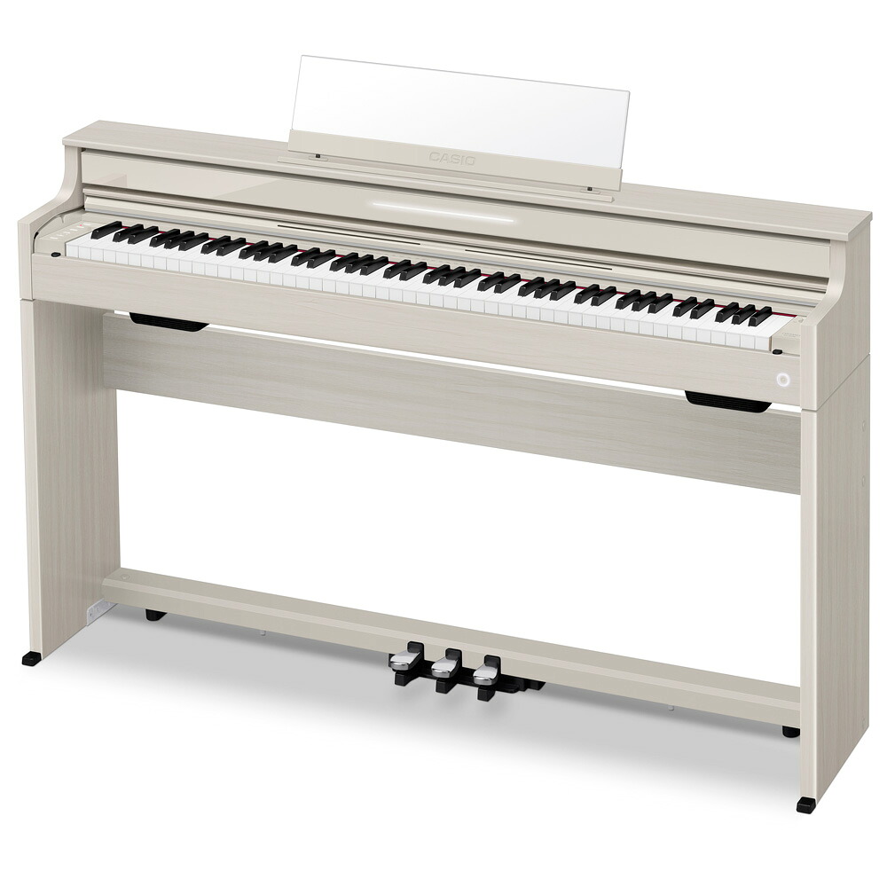 カシオ 電子ピアノ(グレイベージュウッド調)【ワイヤレスMIDI/AUDIOアダプター＆楽譜集付き】 AP-S450-GB CASIO CELVIANO（セルヴィアーノ） SLIMシリーズ