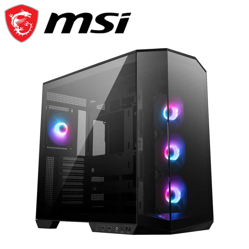 MSI｜エムエスアイ MSI MAG PANO 100R PZ パソコン容れもの（黒いこと）  MAGPANO100RPZ