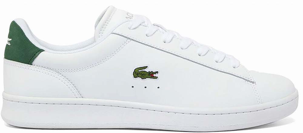 ラコステ メンズ スニーカー CARNABY SET 224 1 SMA（WHT/DK GRN・サイズ：25.5cm） 48SMA0011-1R5-6.5 LACOSTE