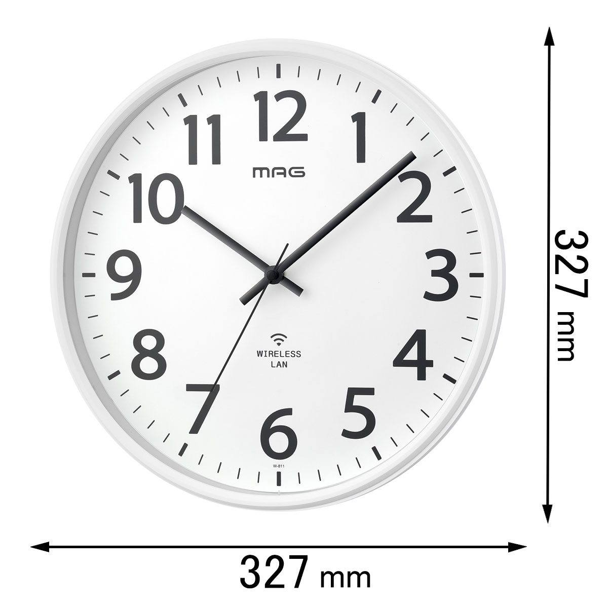 楽天市場】ケイシーズ 電波時計信号送信機能付き時計（黒） KEISEEDS