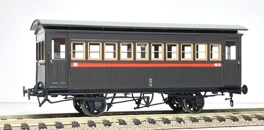 ［鉄道模型］IORI工房 (HO) 483 ハフ11 保存車仕様 ペーパーキット