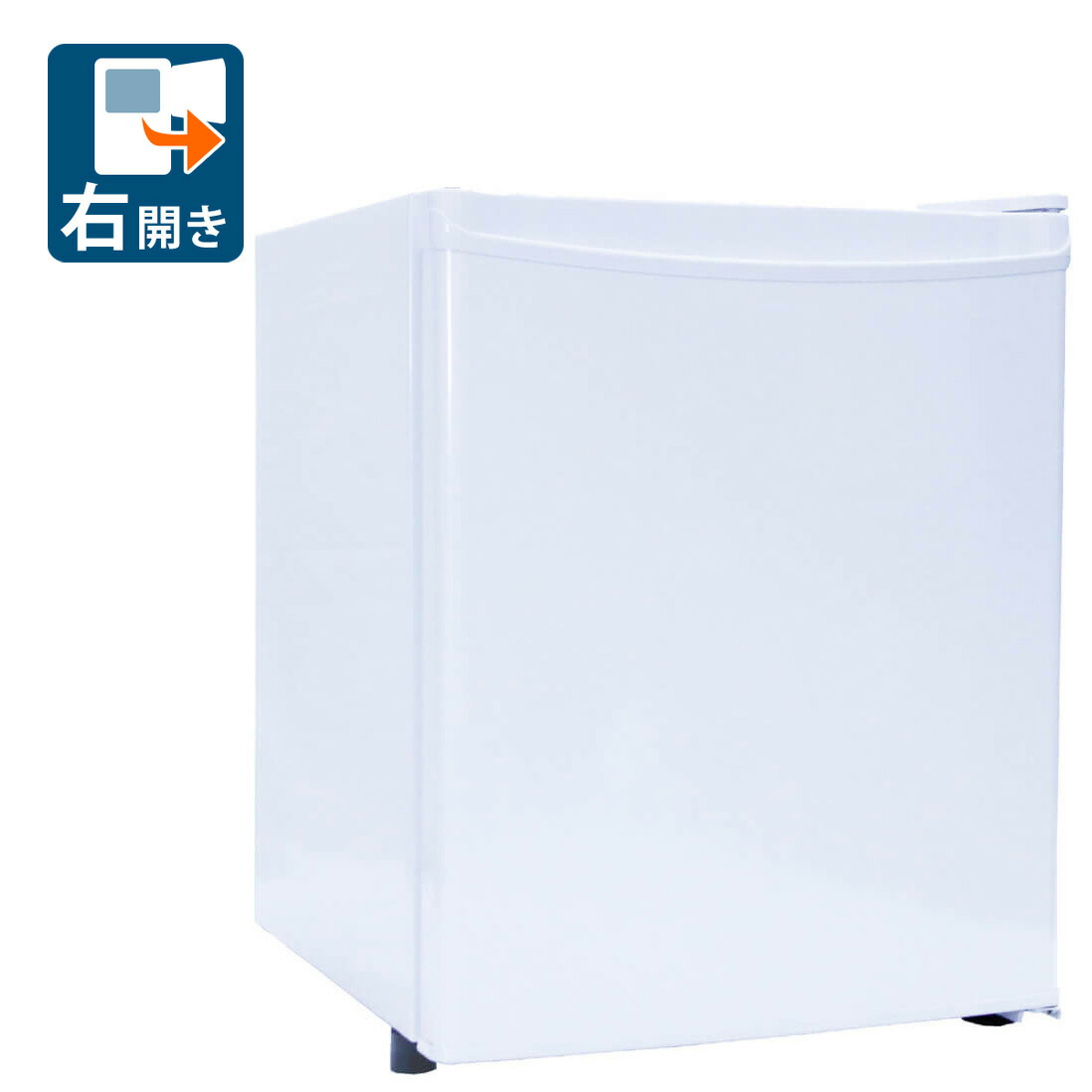 （標準設置料込_Aｴﾘｱのみ）ウィンコド 28L 1ドア冷蔵庫（直冷式）ホワイト【右開き】 TH-S28L1-WH/R WINCOD [THS28L1WHR]
