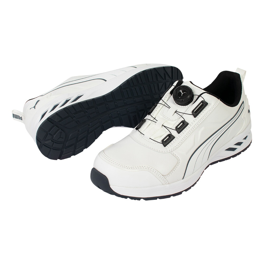 プーマ JAPAN ATHLETIC RIDER 2.0 DISC LOW ホワイト 27.0cm JSAA規格 A種 64.248.0-WH-27.0 PUMA SAFETY